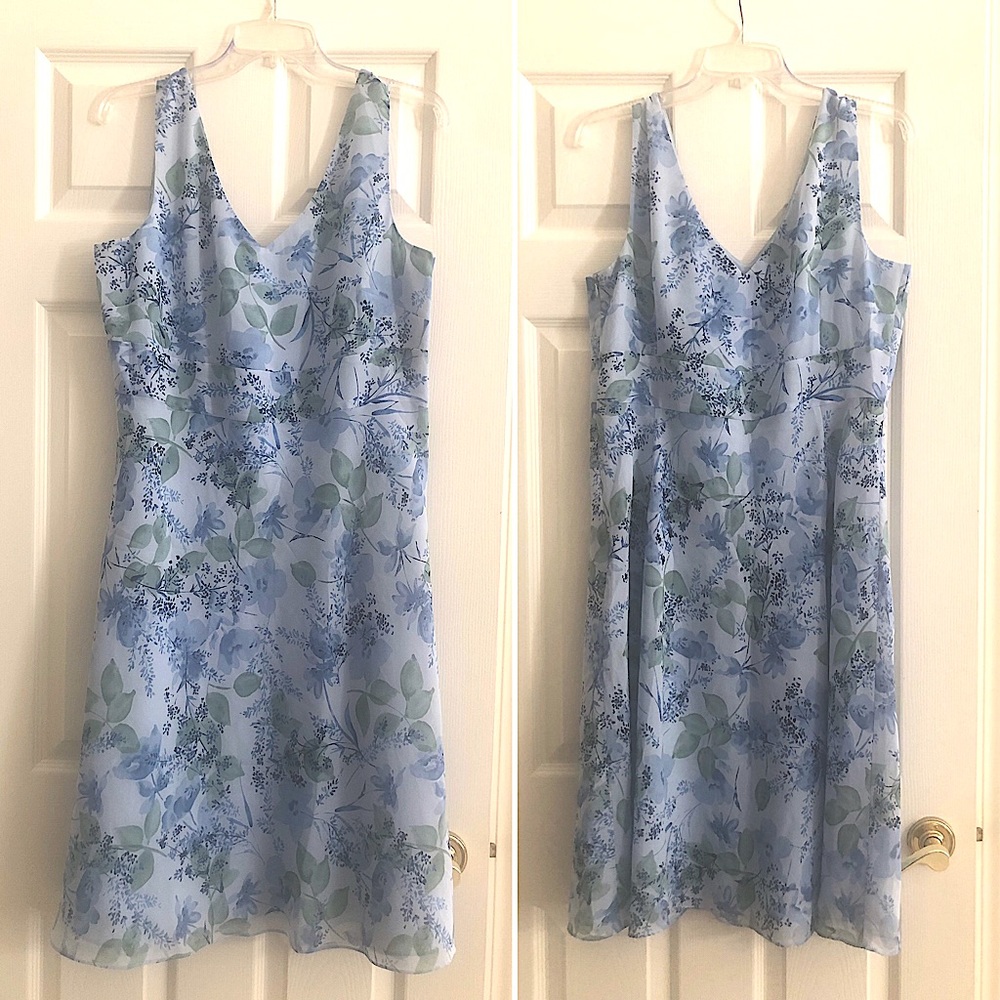 Ann Taylor Floral Sleeveless Dress